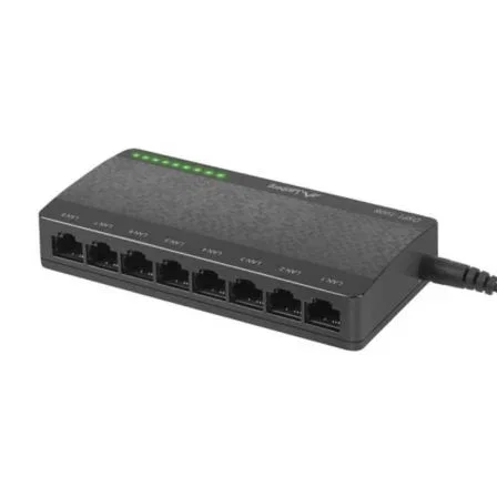 Lanberg DSP1-1008 Switch 8 Puertos Gigabit Ethernet No Administrado